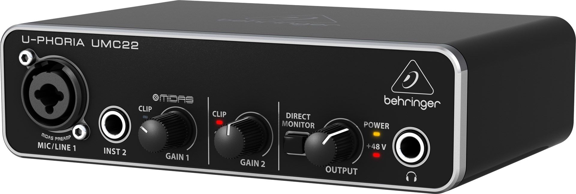 Behringer UMC22 supplementary music equipment Concert/Studio Pre-amp_5