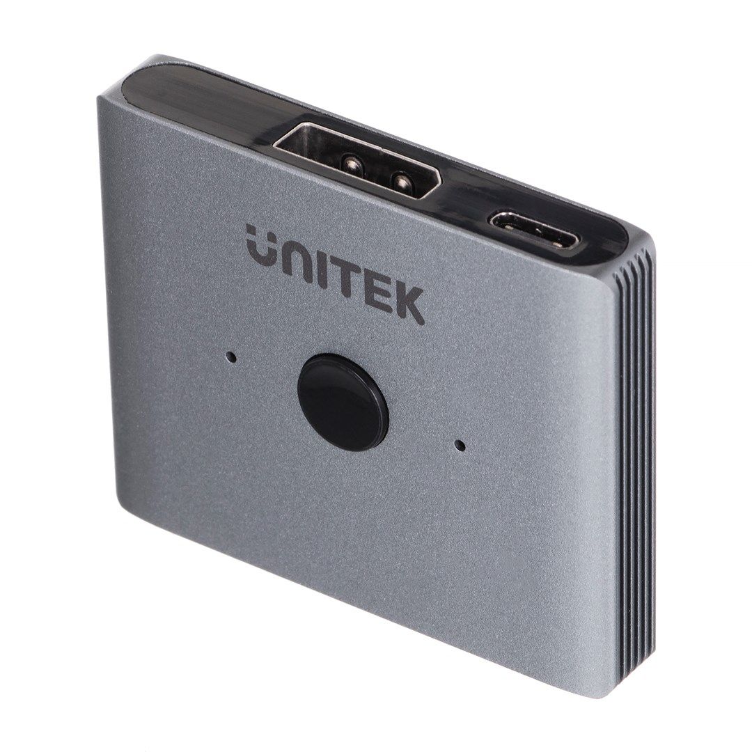Unitek two-way Signal Switch DP 1.4  2 in 1 out 8K_10