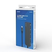 SAVIO Hub USB-C - 4 x USB-A  AK-54_3