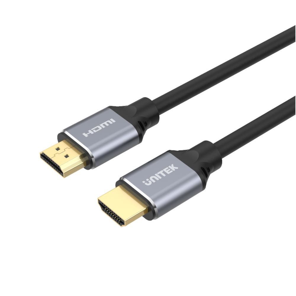 UNITEK C138W HDMI cable 2 m HDMI Type A (Standard) Black  Grey_1