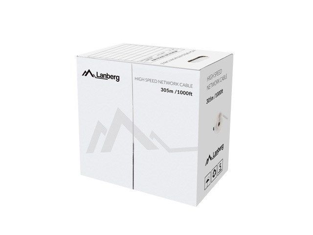 LANBERG CABLE UTP CAT.5E 305M WIRE CU BLUE_1