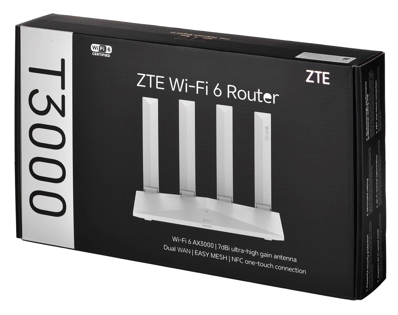 Router ZTE T3000 Wi-Fi 6 router Wi-Fi IDU_10