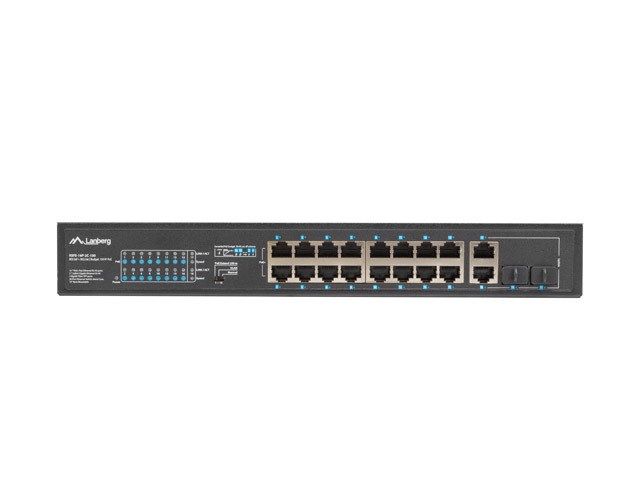 Lanberg Switch rack 19  POE+ 16x 100MB /2X COMBO  GIGABIT ETHERNET 150W_4