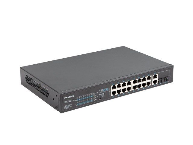 Lanberg Switch rack 19  POE+ 16x 100MB /2X COMBO  GIGABIT ETHERNET 150W_7