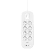 Belkin SRB003CA2M surge protector White 8 AC outlet(s) 2 m_2