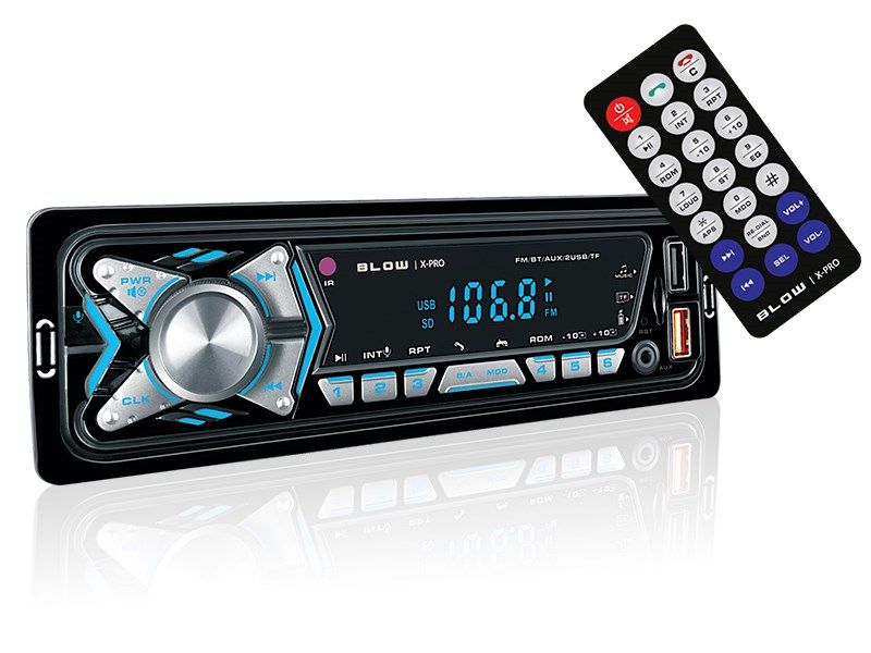 BLOW X-PRO MP3/USB/micro USB/BLUETOOTH radio Car Black_5