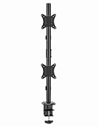 Gembird MA-D2-02 Adjustable 2-display vertical desk mount  17”-32”  9kg_5
