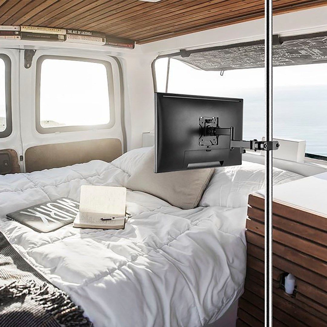 Maclean LCD monitor desk mount  VESA 75x75 and 100x100  17-32  9kg  MC-751N_2