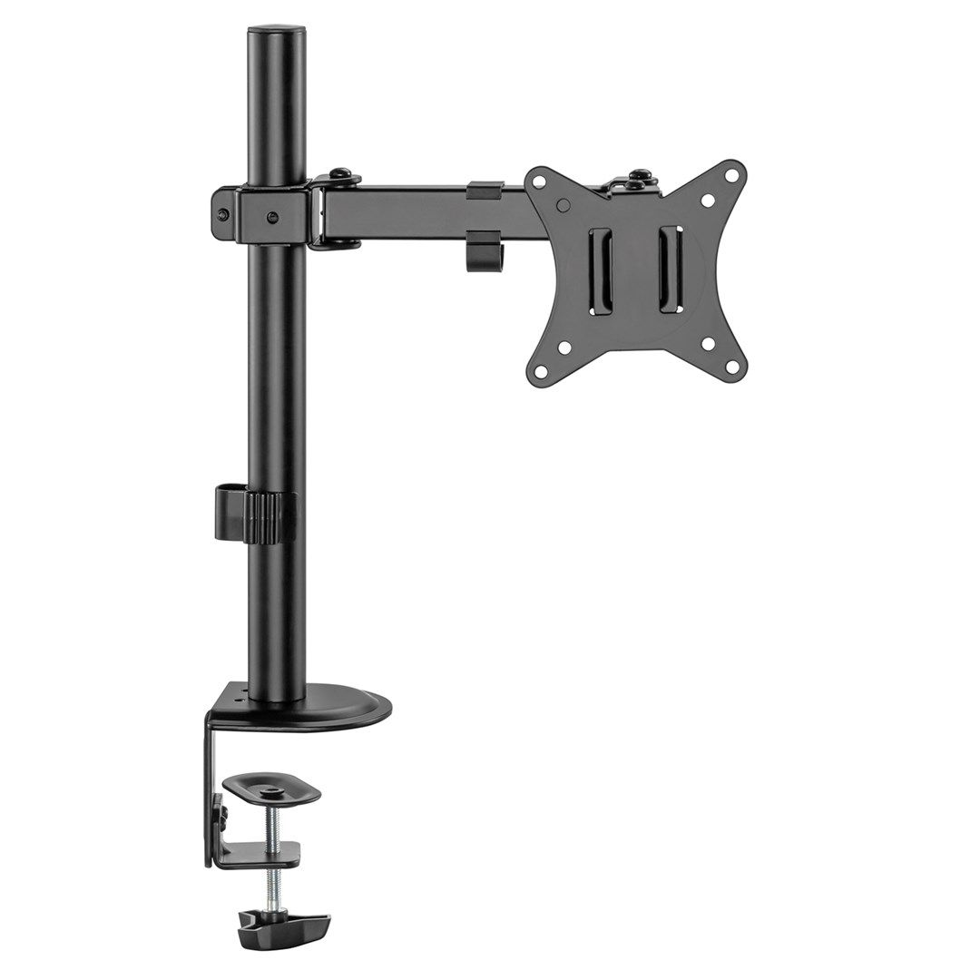 Maclean MC-753N LCD Monitor Desk Mount 17-32  9kg VESA 75x75 100x100 Single Arm Extendable Adjustable_4
