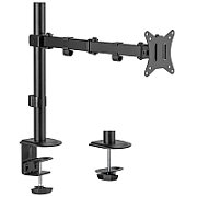 Maclean MC-753N LCD Monitor Desk Mount 17-32  9kg VESA 75x75 100x100 Single Arm Extendable Adjustable_6