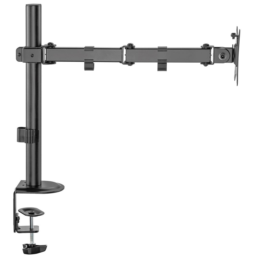 Maclean MC-753N LCD Monitor Desk Mount 17-32  9kg VESA 75x75 100x100 Single Arm Extendable Adjustable_7