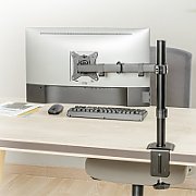 Maclean MC-753N LCD Monitor Desk Mount 17-32  9kg VESA 75x75 100x100 Single Arm Extendable Adjustable_9