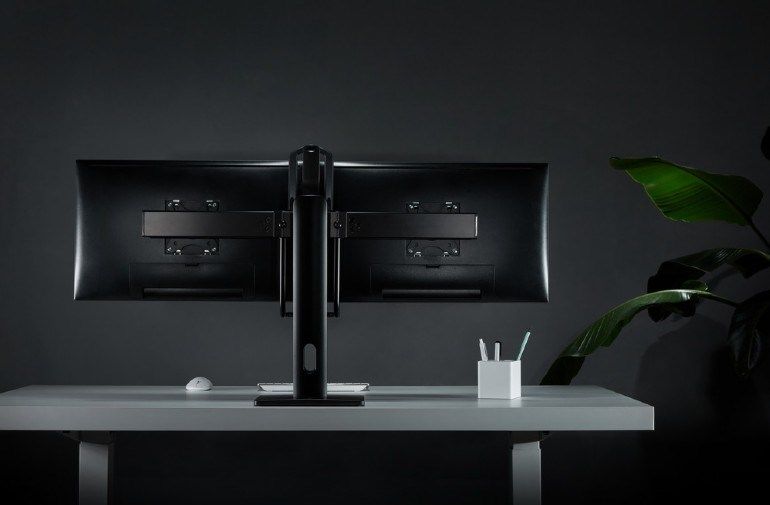 Gembird MS-D2-01 monitor mount / stand 68.6 cm (27 ) Black Desk_16