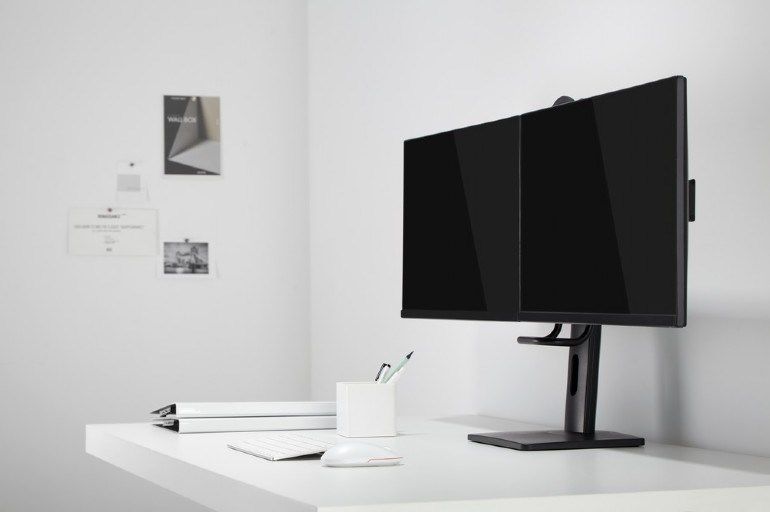 Gembird MS-D2-01 monitor mount / stand 68.6 cm (27 ) Black Desk_7