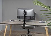 Gembird MA-D1-02 monitor mount / stand 81.3 cm (32 ) Black Desk_11