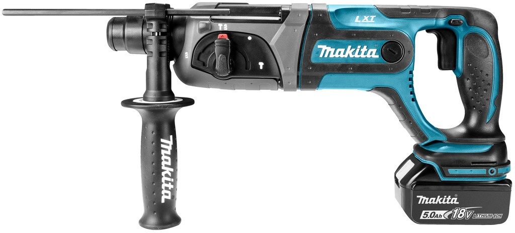 MAKITA ROTARY HAMMER DRILL WITH FORGING OPTION 18V 2J 2 x 5.0Ah DHR241RTJ_1