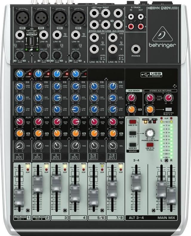 Behringer Q1204USB  - Mikser audio_1