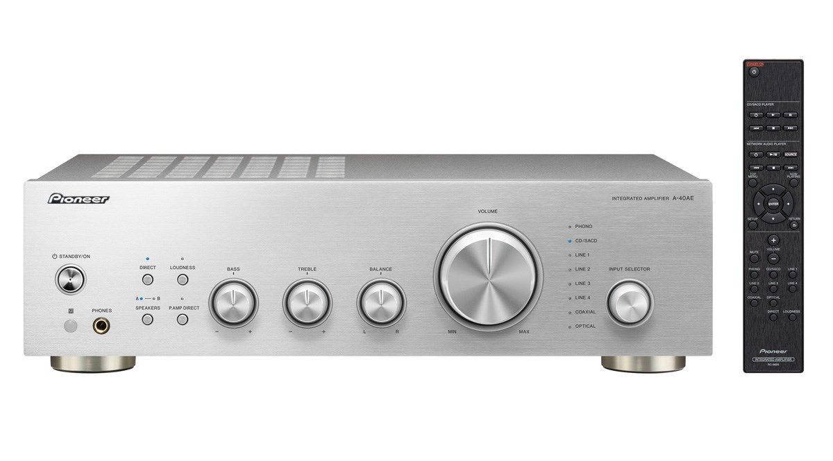 Pioneer A-40AE Silver_1