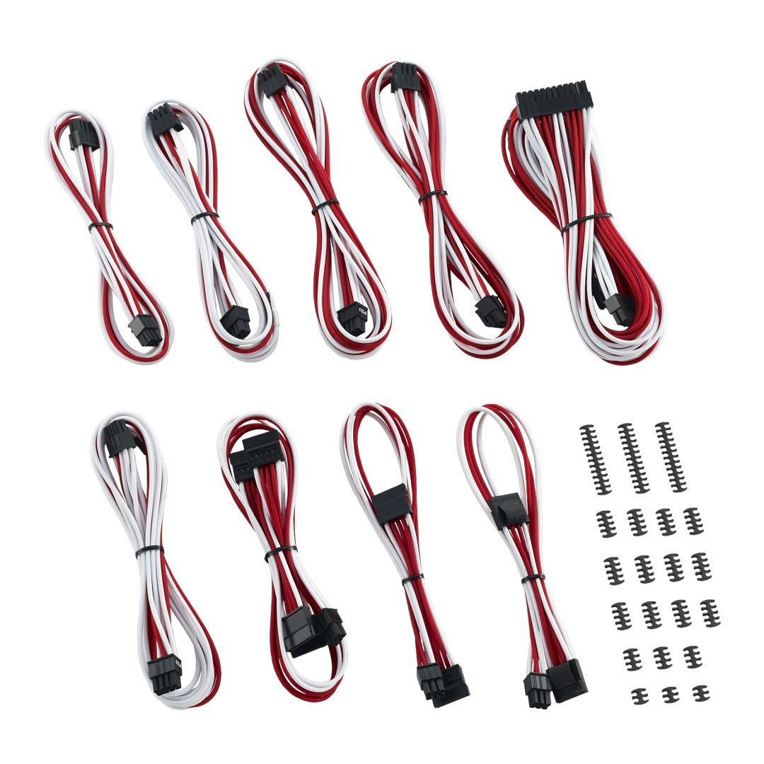 CableMod Classic ModMesh C-Series Cable Kit Corsair RMi & RMx - white/red_1