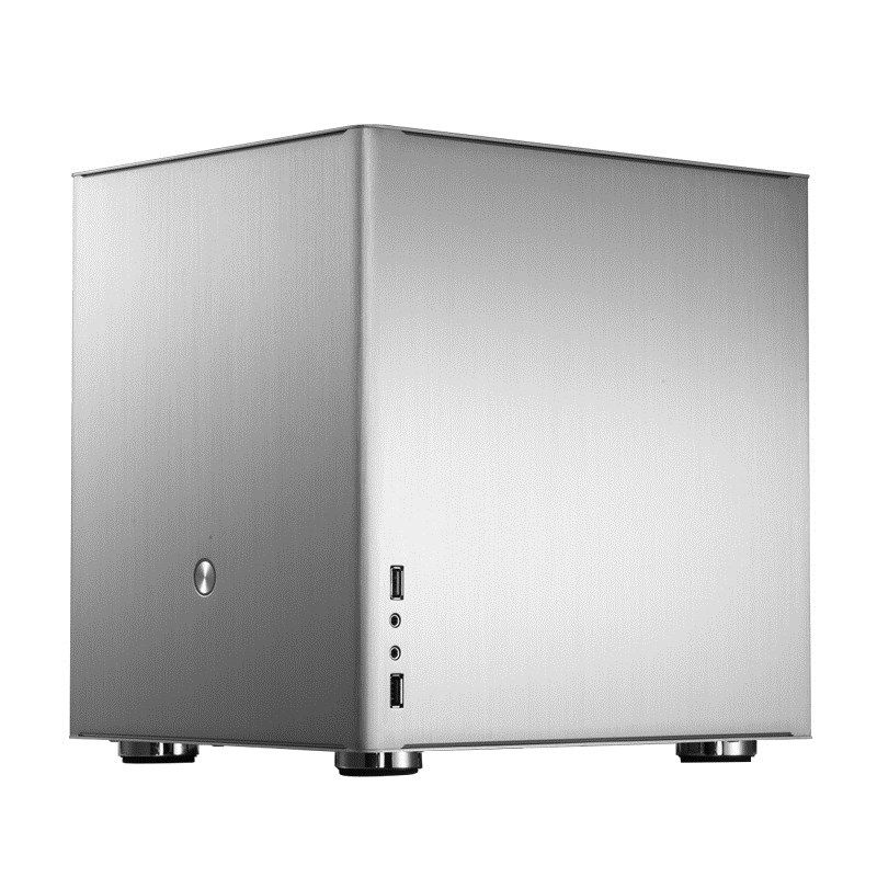 Jonsbo V4 Micro-ATX Cube Case - silver_1