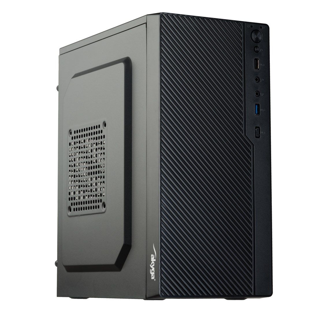 Akyga AK36BK computer case Micro Tower Black_1