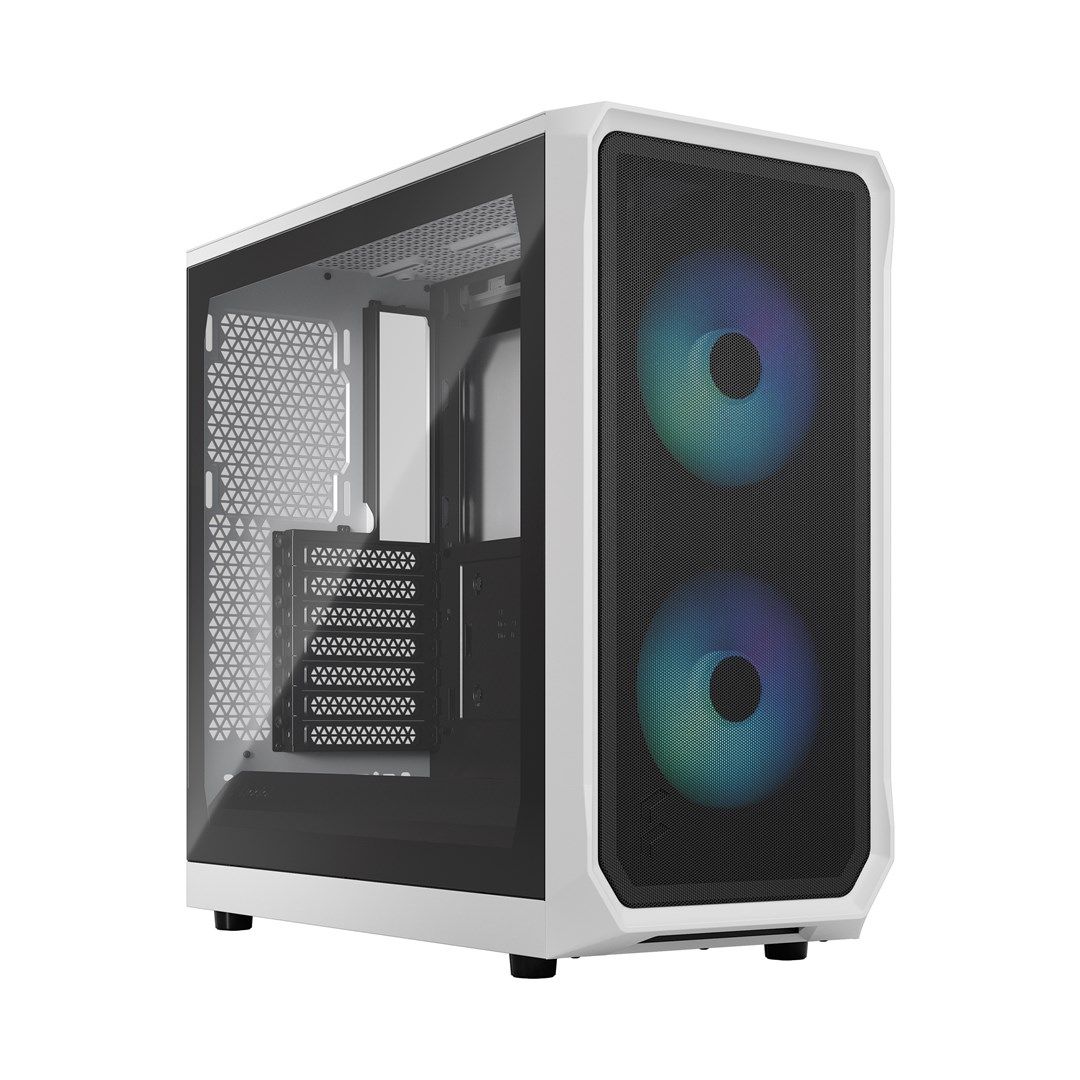 Fractal Design | Focus 2 | Side window | RGB White TG Clear Tint | Midi Tower | Power supply included No | ATX_1