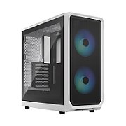 Fractal Design | Focus 2 | Side window | RGB White TG Clear Tint | Midi Tower | Power supply included No | ATX_1