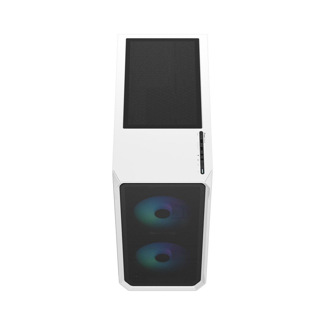 Fractal Design | Focus 2 | Side window | RGB White TG Clear Tint | Midi Tower | Power supply included No | ATX_3