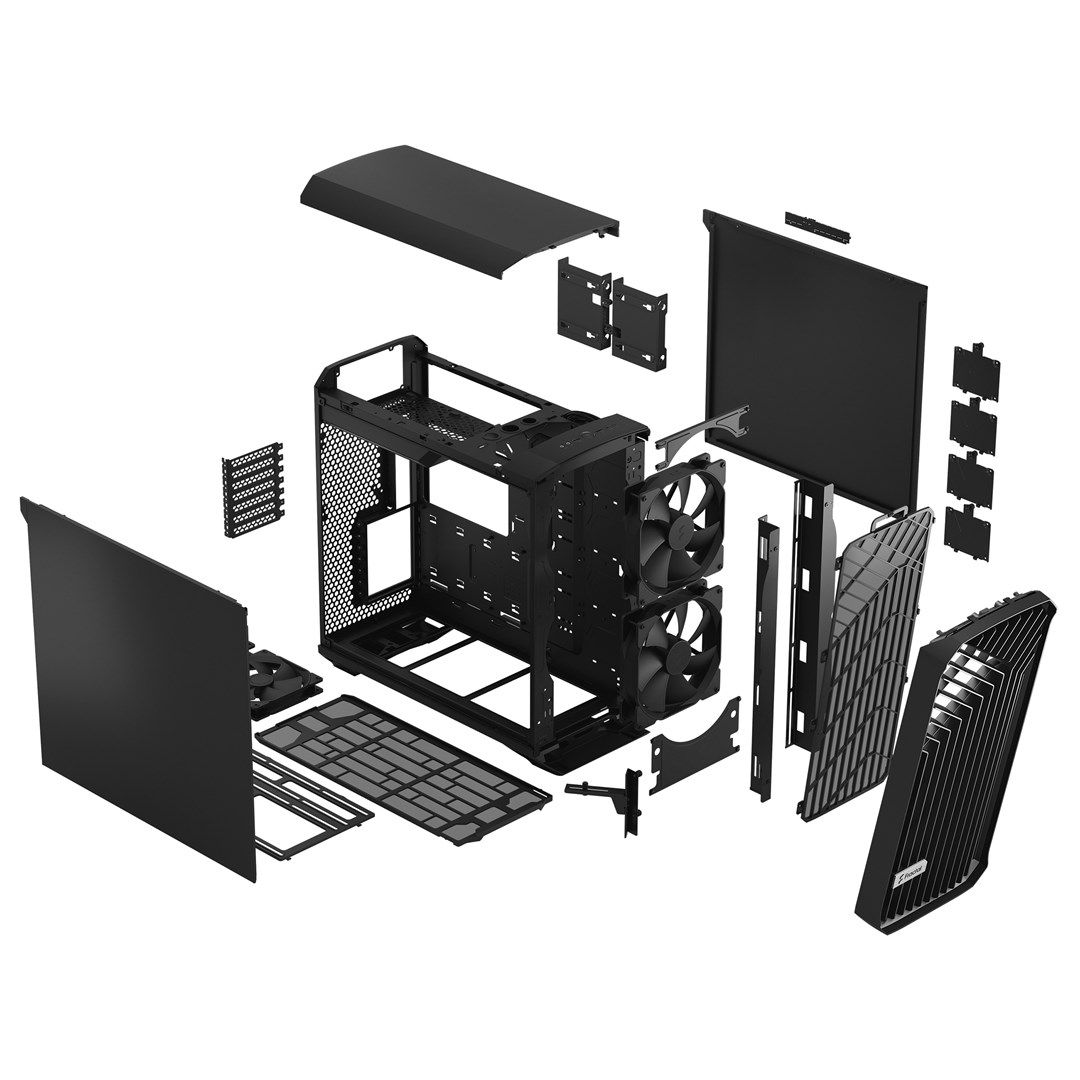 Fractal Design | Torrent Black Solid | Black | Power supply included | ATX_20