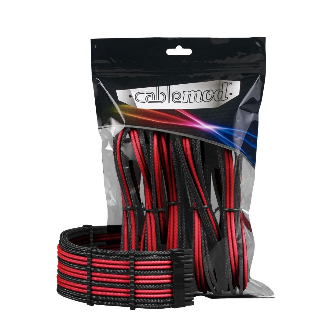 CableMod PRO ModMesh Cable Extension Kit - black/red_1