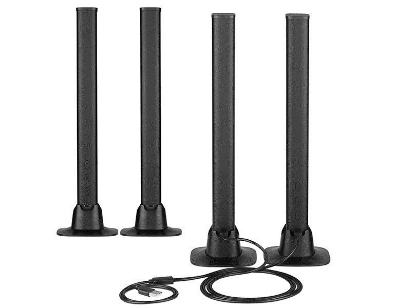 Tracer SET OF LAMPS SMART DESK RGB TUYA APP Smart table lamp Bluetooth Black_3