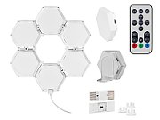 Tracer hexagonal RGB Ambience lamps - Smart Hexagon TRAOSW47256_3