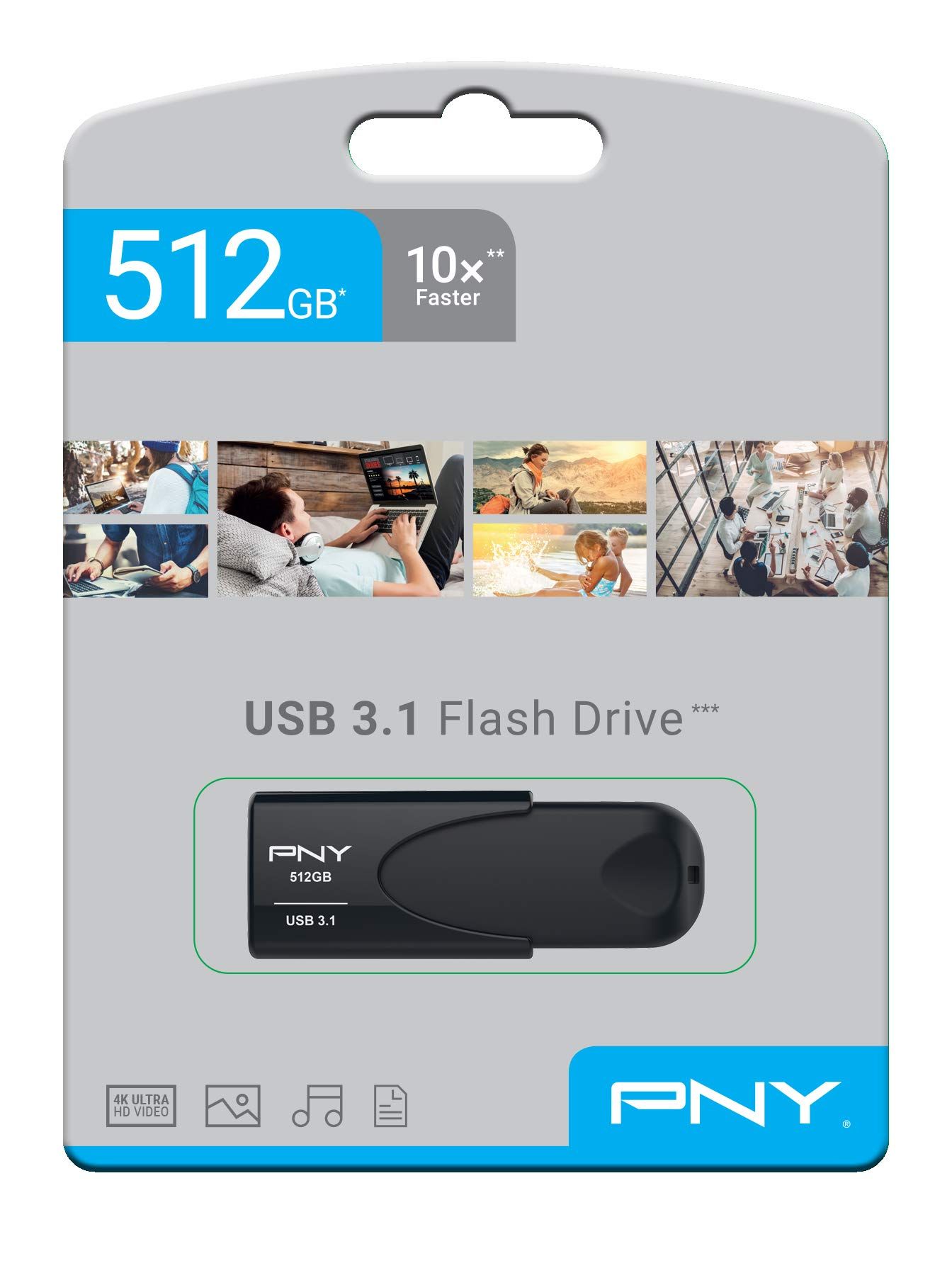 PNY Attaché 4 - USB flashdrive - 512 G_3
