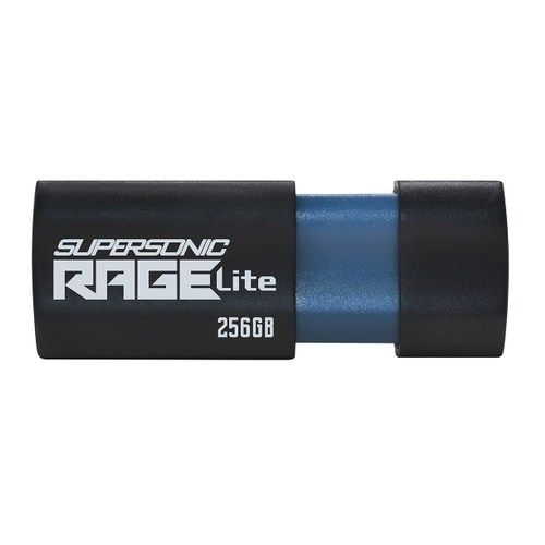 Flashdrive PATRIOT Rage Lite 512GB 120 MB/S USB 3.2 retractable Black (PEF512GRLB32U)_1