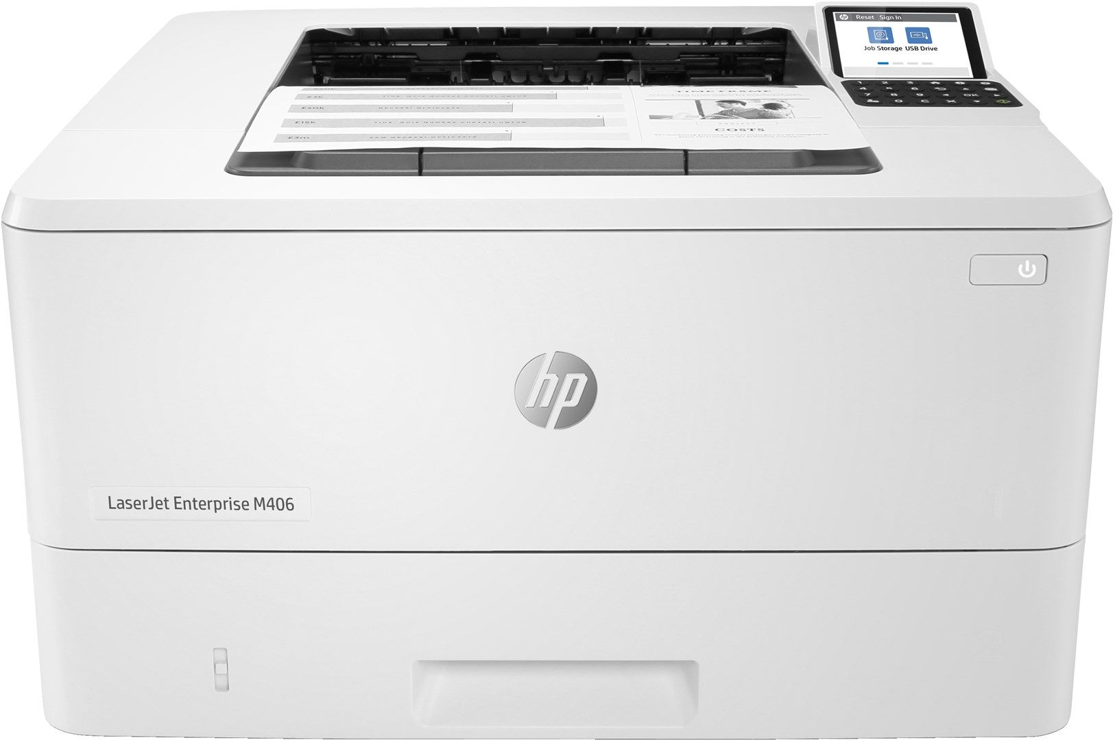 Printer HP LaserJet Enterprise M406d s_1