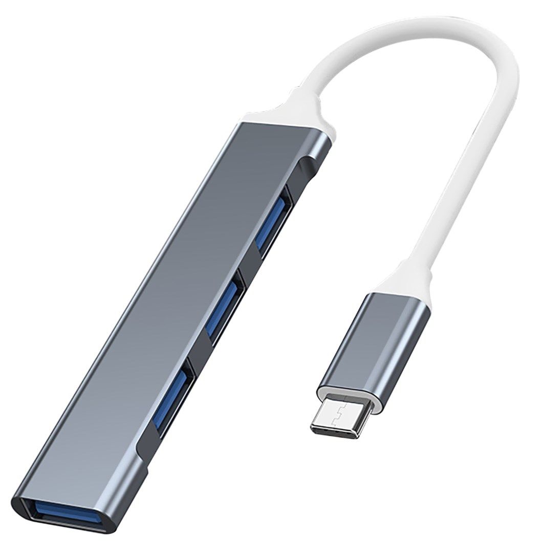 VAKOSS HUB USB-C TC-4125X 1XUSB 3.0 3XUSB 2.0_1
