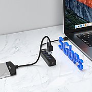 UNITEK HUB USB-A 4X USB-A 3.1  ACTIVE 10W  H1117A_1