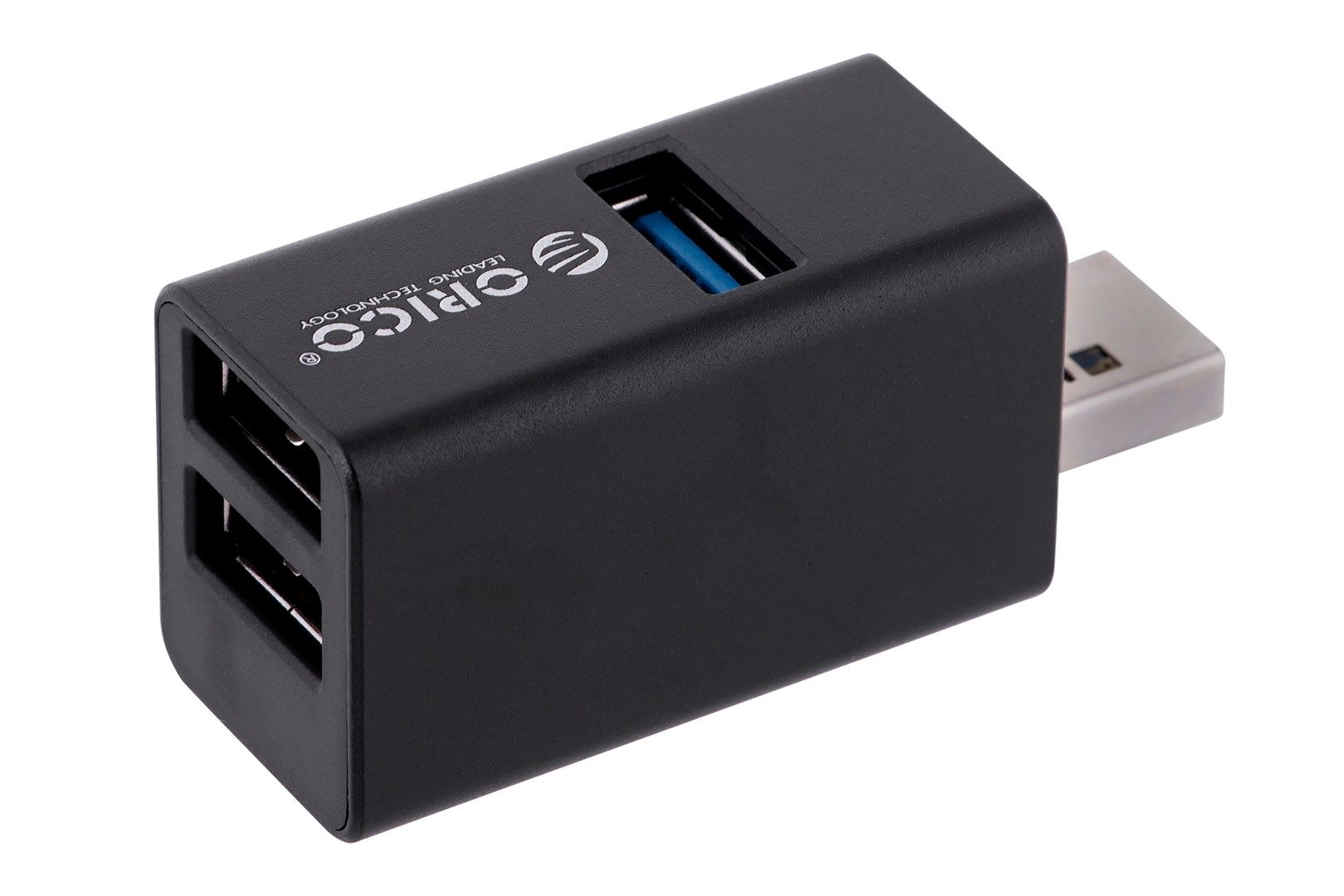 ORICO MINI HUB USB-A  3x USB-A (2x2.0  1x3.1)  MINI-U32L-BK-BP_4