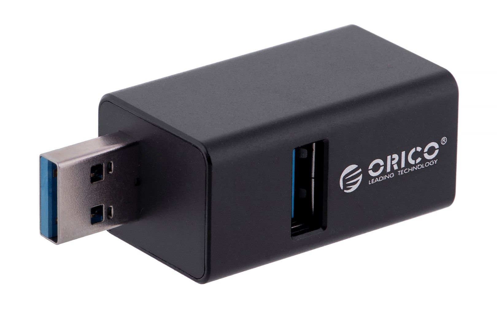 ORICO MINI HUB USB-A  3x USB-A (2x2.0  1x3.1)  MINI-U32L-BK-BP_5