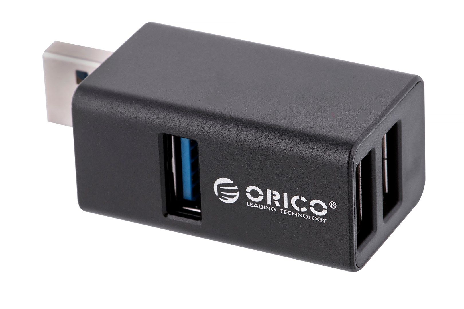 ORICO MINI HUB USB-A  3x USB-A (2x2.0  1x3.1)  MINI-U32L-BK-BP_6
