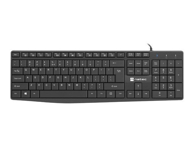 NATEC KEYBOARD NAUTILUS US SLIM_1