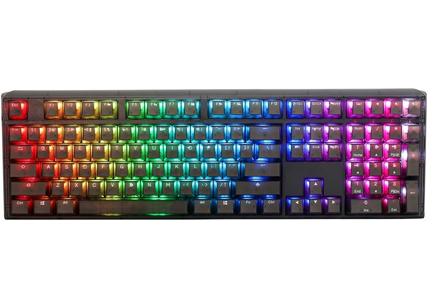 Ducky One 3 Aura Black Gaming Keyboard  RGB LED - MX-Silent-Red_1