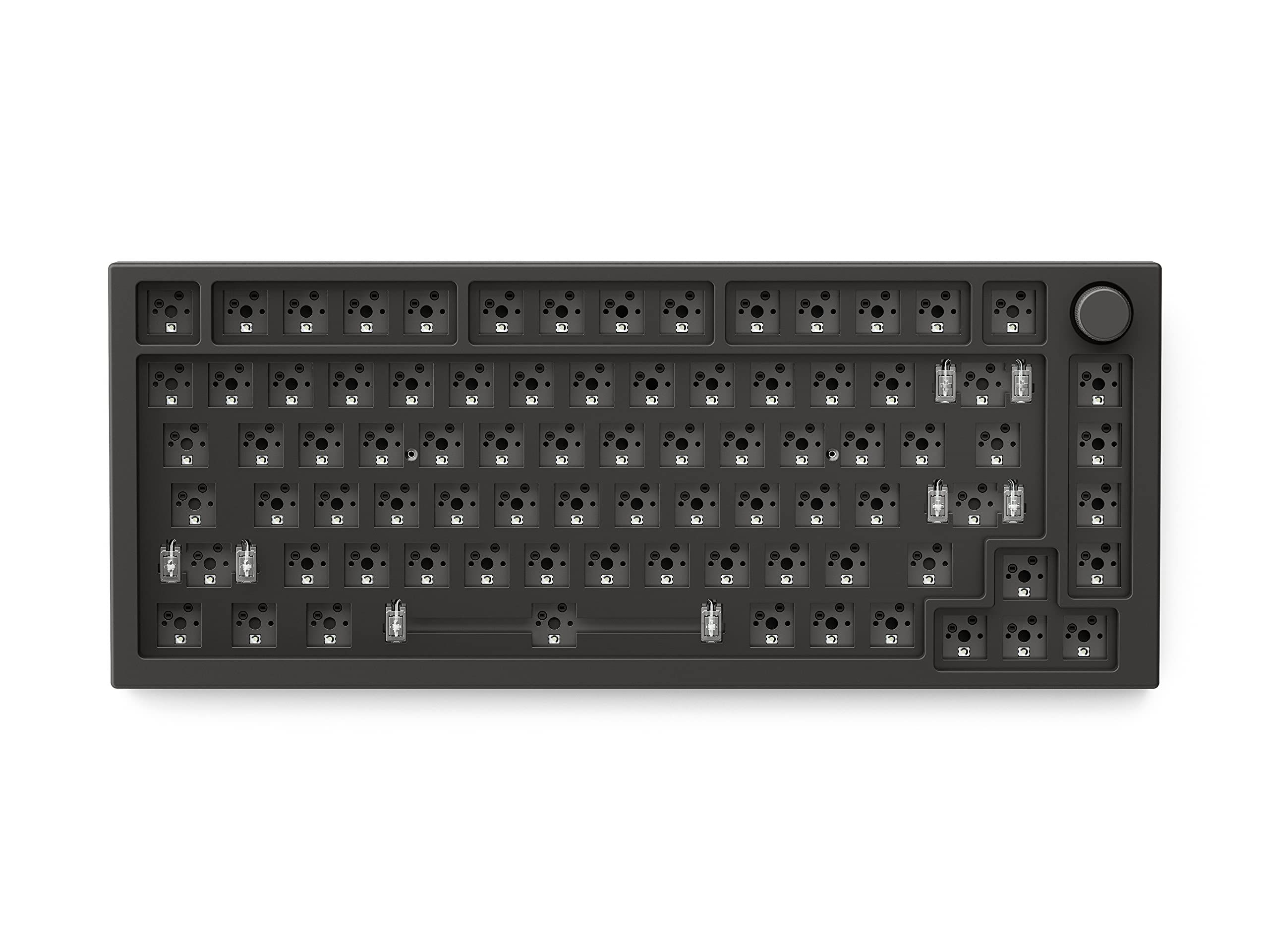 Glorious GMMK Pro Black Slate 75% TKL Keyboard - Barebone  ANSI Layout  Black_1