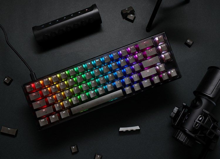 Ducky One 3 Aura Black SF Gaming Keyboard  RGB LED - MX-Speed-Silver_2