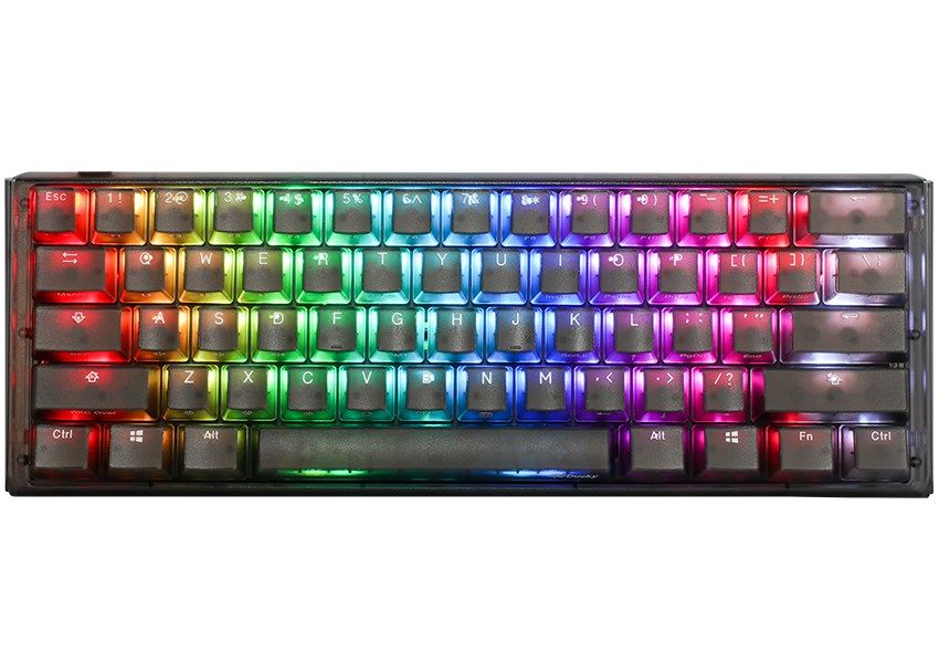 Ducky One 3 Aura Black Mini Gaming Keyboard  RGB LED - Kailh Jellyfish Y_1