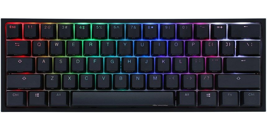 Ducky One 2 Pro Mini Gaming Keyboard  RGB LED - Kailh White_1