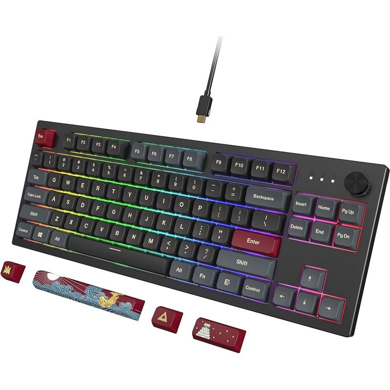 Montech MKey TKL Darkness Gaming Keyboard - GateronG Pro 2.0 Red (US)_1
