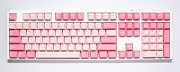 Ducky One 3 Gossamer Pink Gaming Keyboard - MX-Ergo-Clear_1