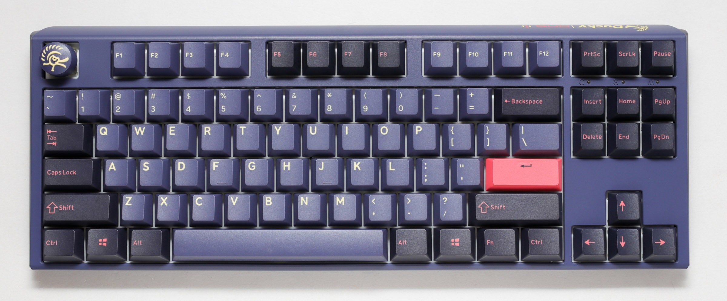 Ducky One 3 Cosmic Blue TKL Gaming Keyboard  RGB LED - MX-Ergo-Clear (US)_1