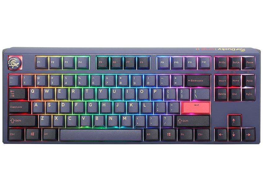 Ducky One 3 Cosmic Blue TKL Gaming Keyboard  RGB LED - MX-Silent-Red_1